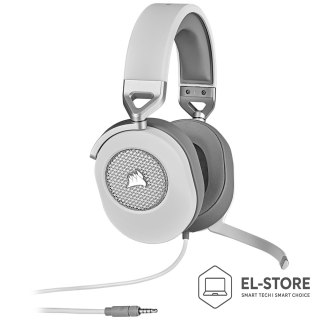 Corsair Corsair HS65 SURROUND Zestaw słuchawkowy Przewodowa Ręczny Gaming Biały