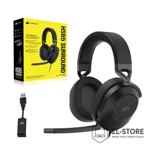 Corsair Słuchawki Corsair HS65 Surround Carbon