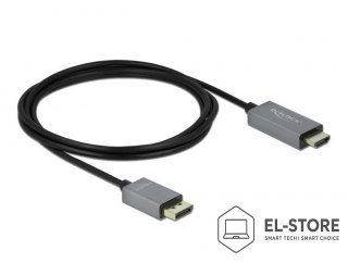 DELOCK DeLOCK Aktywny DisplayPort 1.4 do kabla HDMI 4K 60 Hz (HDR), 2 m