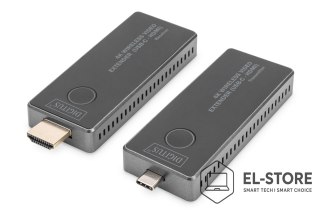 DIGITUS Digitus 4K Wireless Video Extender, 30 m (USB-C - HDMI)