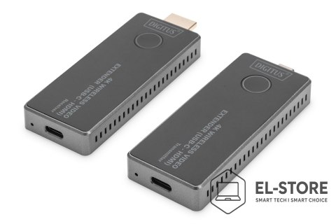 DIGITUS Digitus 4K Wireless Video Extender, 30 m (USB-C - HDMI)