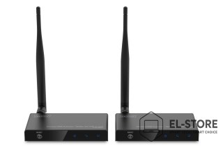 DIGITUS Digitus Bezprzewodowy zestaw przedłużacza/rozdzielacza sygnału HDMI (100 m, 1 x 4)