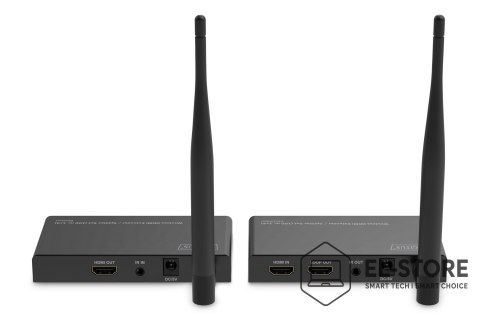 DIGITUS Digitus Bezprzewodowy zestaw przedłużacza/rozdzielacza sygnału HDMI (100 m, 1 x 4)