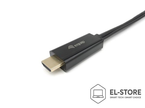 EQUIP Equip 119039 adapter kablowy 0,15 m HDMI Typu A (Standard) DisplayPort Czarny