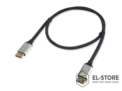 EQUIP Equip 119266 kabel DisplayPort 10 m Czarny