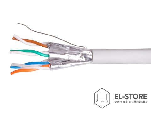 EQUIP Equip 404521 kabel sieciowy Szary 100 m Cat6 U/UTP (UTP)