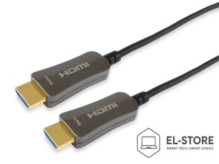 EQUIP Wyposażenie HDMI HS Ethernet 2.0 18Gb AOC 4K/60Hz 50.00m