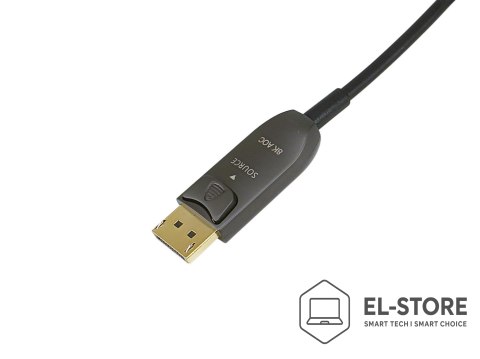 EQUIP Wyposażenie - Kabel DisplayPort - DisplayPort (M) do DisplayPort (M) - DisplayPort 1.4 - 15.0m - Aktywny, Obsługuje 8K 30 Hz (76