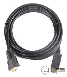 GEMBIRD Kabel GEMBIRD CC-DPM-DVIM-6 (DisplayPort M - DVI-D M; 1,8m; kolor czarny)