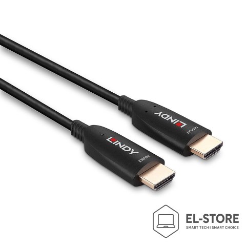 LINDY Kabel HDMI hybrydowy z fiber optic długości 20 metrów