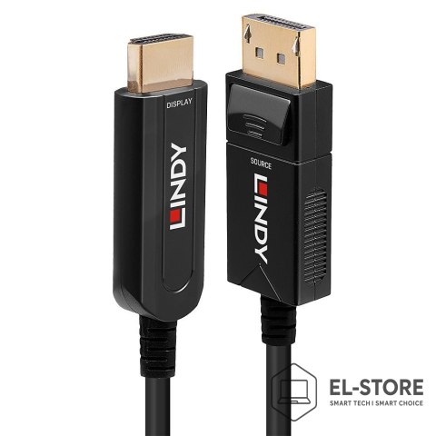 LINDY Lindy 10m Fibre Optic Hybrid Cable
