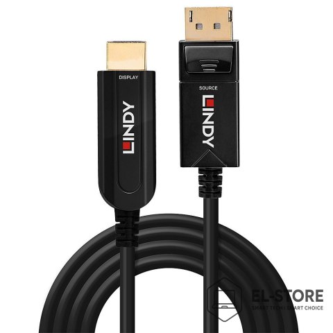 LINDY Lindy 10m Fibre Optic Hybrid Cable