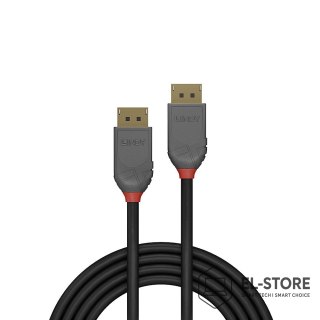 LINDY Lindy 36485 kabel DisplayPort 7,5 m Czarny