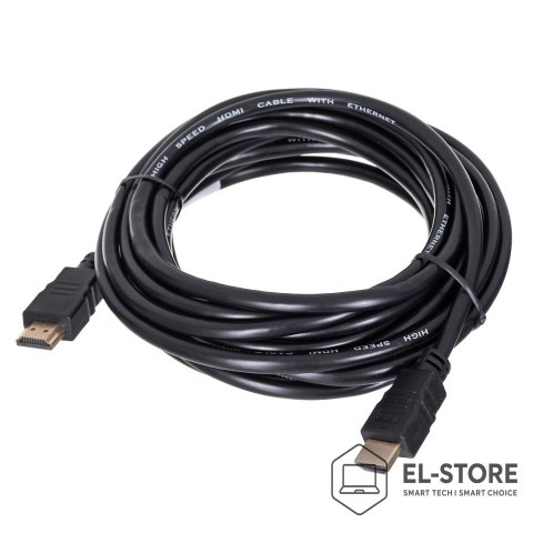 Lanberg Kabel Lanberg CA-HDMI-10CC-0200-BK (HDMI M - HDMI M; 20m; kolor czarny)