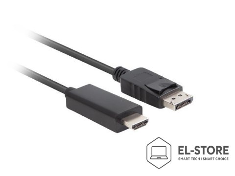 Lanberg LANBERG KABEL DISPLAYPORT (M) V1.1->HDMI (M) 1.8M CA-DPHD-11CC-0018-BK