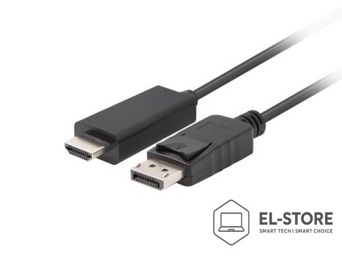 Lanberg LANBERG KABEL DISPLAYPORT (M) V1.1->HDMI (M) 5M CA-DPHD-11CC-0050-BK