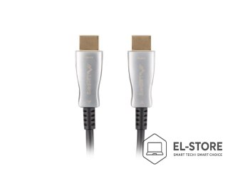 Lanberg LANBERG KABEL HDMI LANBERG KABEL HDMI M/M V2.0 10M OPTYCZNY AOC CZARNY CA-HDMI-20FB-0100-BK