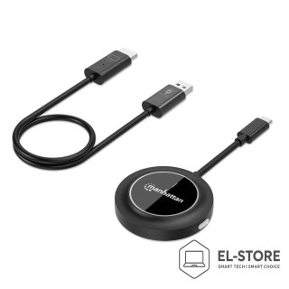 Manhattan Bezprzewodowy transmiter obrazu USB-C do HDMI 1080p do 30m
