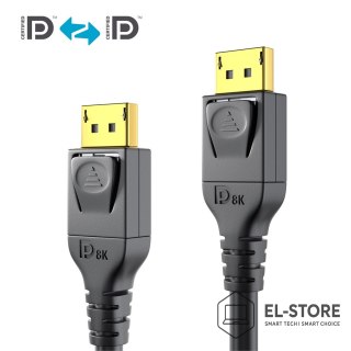 No name Kabel DisplayPort DisplayPort (M) do DisplayPort (M) 1.4 3.0m Purelink Obsługa 8K