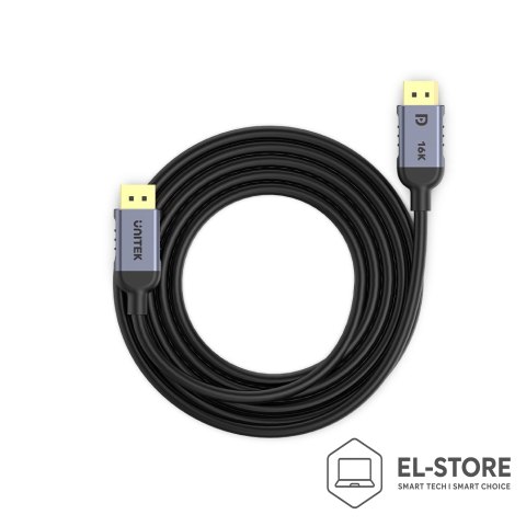 UNITEK UNITEK KABEL DISPLAYPORT 1.4 8K 60HZ, 4K 240HZ, 1M