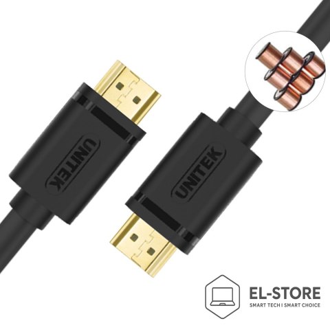 UNITEK UNITEK KABEL HDMI BASIC V2.0 GOLD 2M, Y-C138M