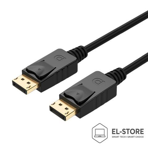 UNITEK UNITEK PRZEWÓD DISPLAYPORT M/M 1.5M, Y-C607BK