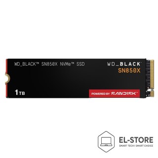WD Dysk SSD WD Black SN850X WDS100T2X0E (1 TB ; M.2; PCIe NVMe 4.0 x4)