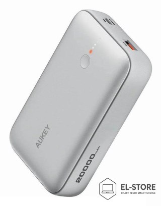 AUKEY Powerbank Aukey Powerbank Spark Mini 20000mAh 20W USB-C/USB-A biały