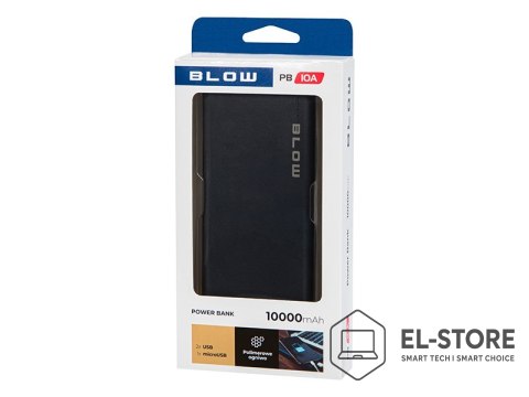 BLOW BLOW POWER BANK 10000MAH CZARNY PB10A