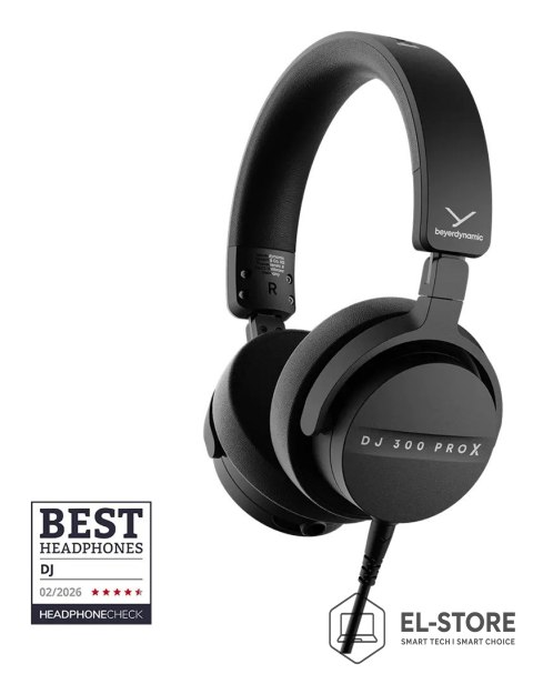 Beyerdynamic Beyerdynamic DJ 300 Pro X - profesjonalne słuchawki DJ-skie z dwoma kompletami nausznic