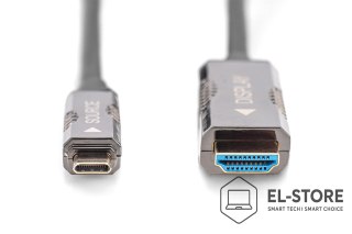 DIGITUS Digitus Adapter kablowy typu AOC 4K z USB typu C na HDMI