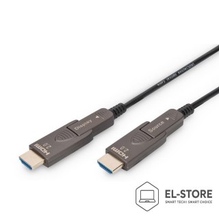 DIGITUS Digitus Hybrydowy kabel światłowodowy 4K AOC HDMI z 10m odłączanym wtykiem