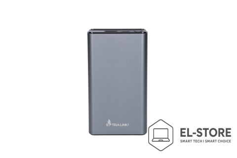 Extralink Extralink Powerbank EPB-126 20000mAh Srebrny Power bank, 45W PD, USB-C