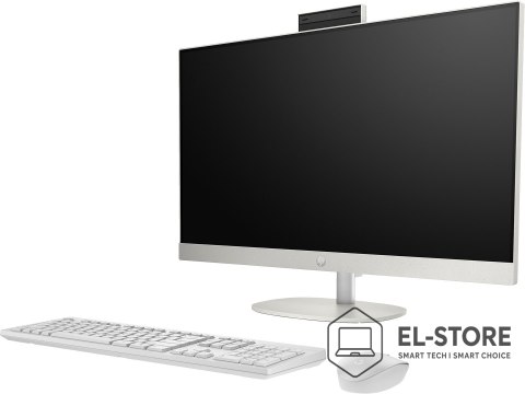 Hewlett-Packard HP AIO 24-cr0184nw Ryzen 5 7520U 23.8"FHD IPS 250nits AG 16GB LPDDR5 SSD512 Radeon 610M Cam720p kB+Mouse NoOS Shell White 2Y