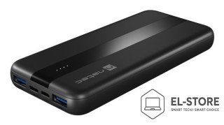 NATEC NATEC POWERBANK TREVI SLIM Q V2 10000MAH PD USB-C 20W + USB-A 18W + KABEL USB-C