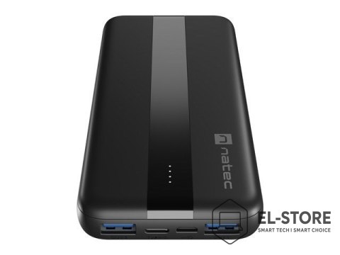 NATEC NATEC POWERBANK TREVI SLIM Q V2 10000MAH PD USB-C 20W + USB-A 18W + KABEL USB-C