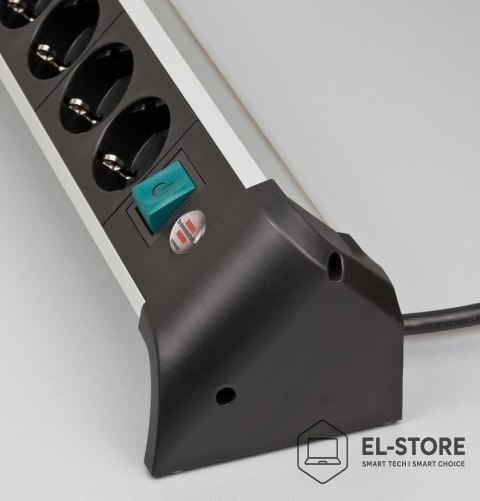 No name Listwa zasilająca Brennenstuhl Steckdosenleiste ALU-Office-Line 4gn. 1,8m USB