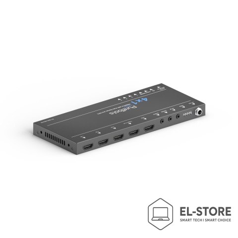 No name PureLink 4x1 HDMI Switcher 4K (60Hz 4:4:4), Audio