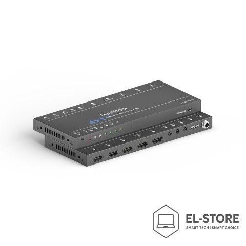 No name PureLink 4x1 HDMI Switcher 4K (60Hz 4:4:4), Audio