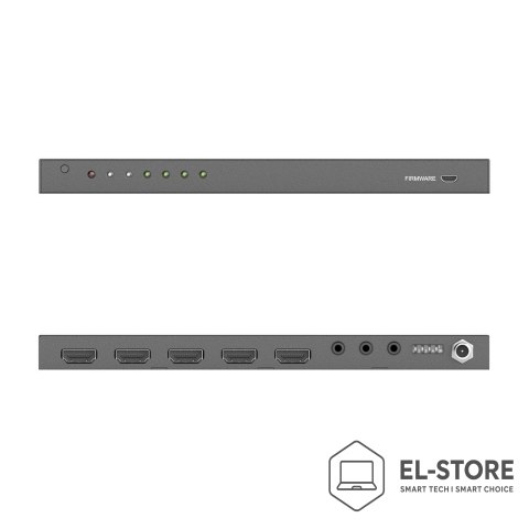 No name PureLink 4x1 HDMI Switcher 4K (60Hz 4:4:4), Audio