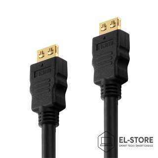 No name Purelink PureInstall PI1000 o standardowej prędkości z kanałem Ethernet - HDMI z Ethernet - HDMI Typ A (M) do HDMI Typ A (M) - 2