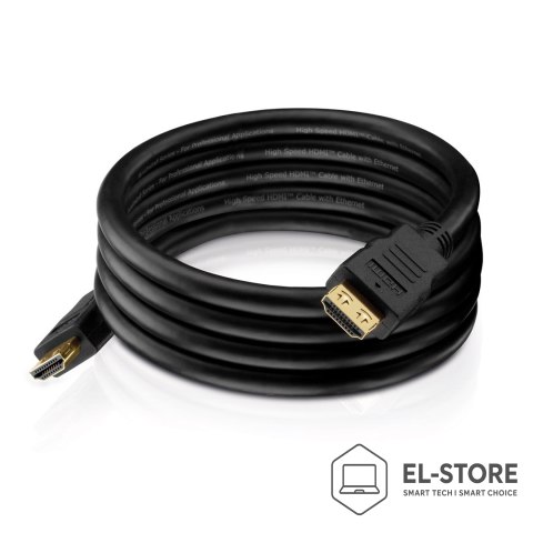 No name Purelink PureInstall PI1000 o standardowej prędkości z kanałem Ethernet - HDMI z Ethernet - HDMI Typ A (M) do HDMI Typ A (M) - 2