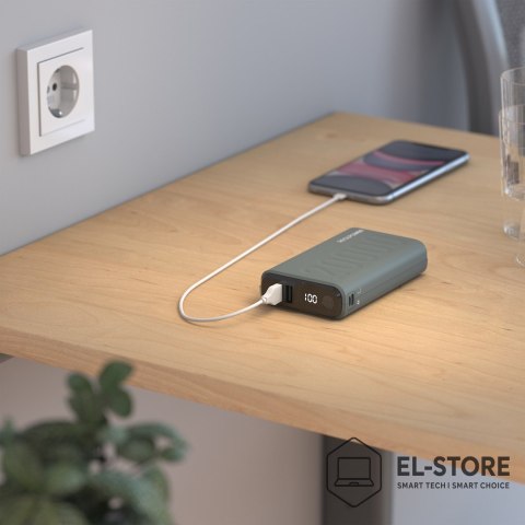 No name RealPower 333646 bank mocy 20000 mAh Zielony