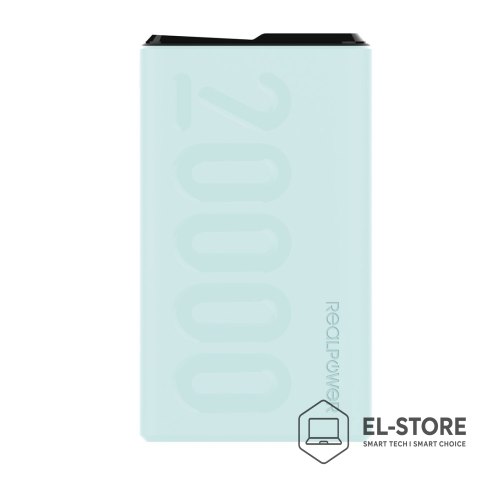 No name RealPower PB-20000PD+ Nutopia 20000 mAh Niebieski