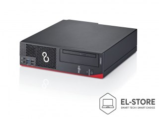 No name TecXL Fujitsu ESPRIMO D958 Intel® Core™ i5 i5-8500 8 GB DDR4-SDRAM 256 GB SSD Windows 11 Pro Mały kompter PC Czarny