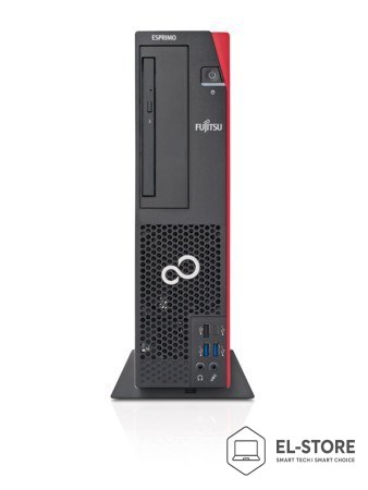 No name TecXL Fujitsu ESPRIMO D958 Intel® Core™ i5 i5-8500 8 GB DDR4-SDRAM 256 GB SSD Windows 11 Pro Mały kompter PC Czarny