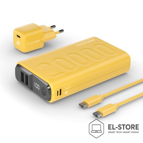 No name Ultron PB-20000 20000 mAh Żółty
