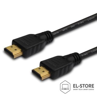 SAVIO Kabel SAVIO cl-75 (HDMI M - HDMI M; 20m; kolor czarny)