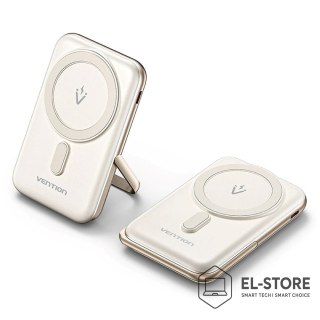 Vention Bezprzewodowy magnetyczny powerbank Vention 20W PD 10000 mAh biały