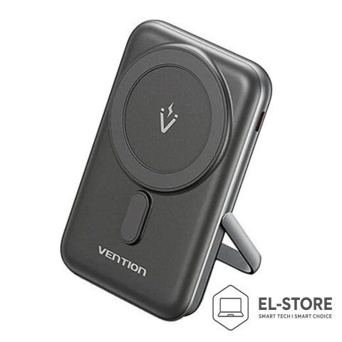Vention Bezprzewodowy magnetyczny powerbank Vention 20W PD 10000 mAh czarny